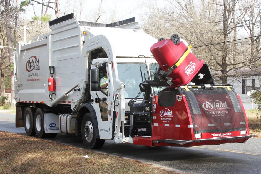 Curotto Commercial Gripper For Commercial Front Load Garbage Trucks