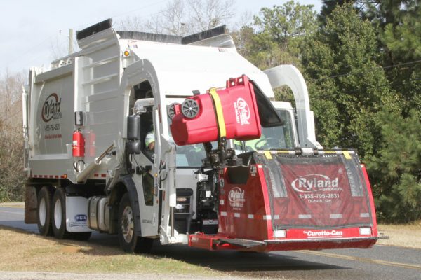 Heil Automated Front Load Garbage Truck
