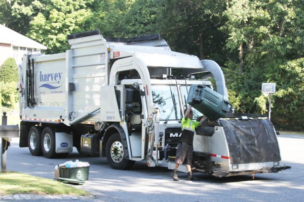 Harvey Environmental Front Load Garbage Truck With Curotto Can