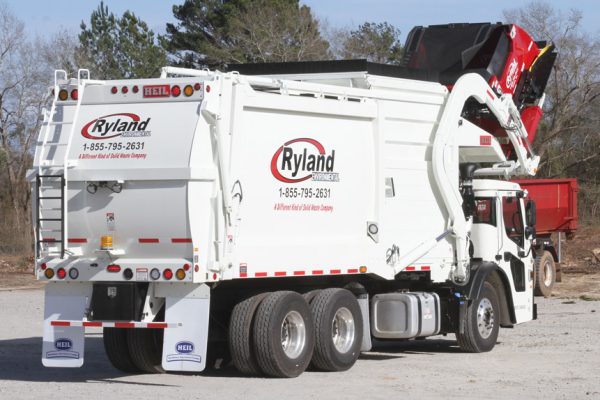 Ryland Environmental Automated Garbage Truck