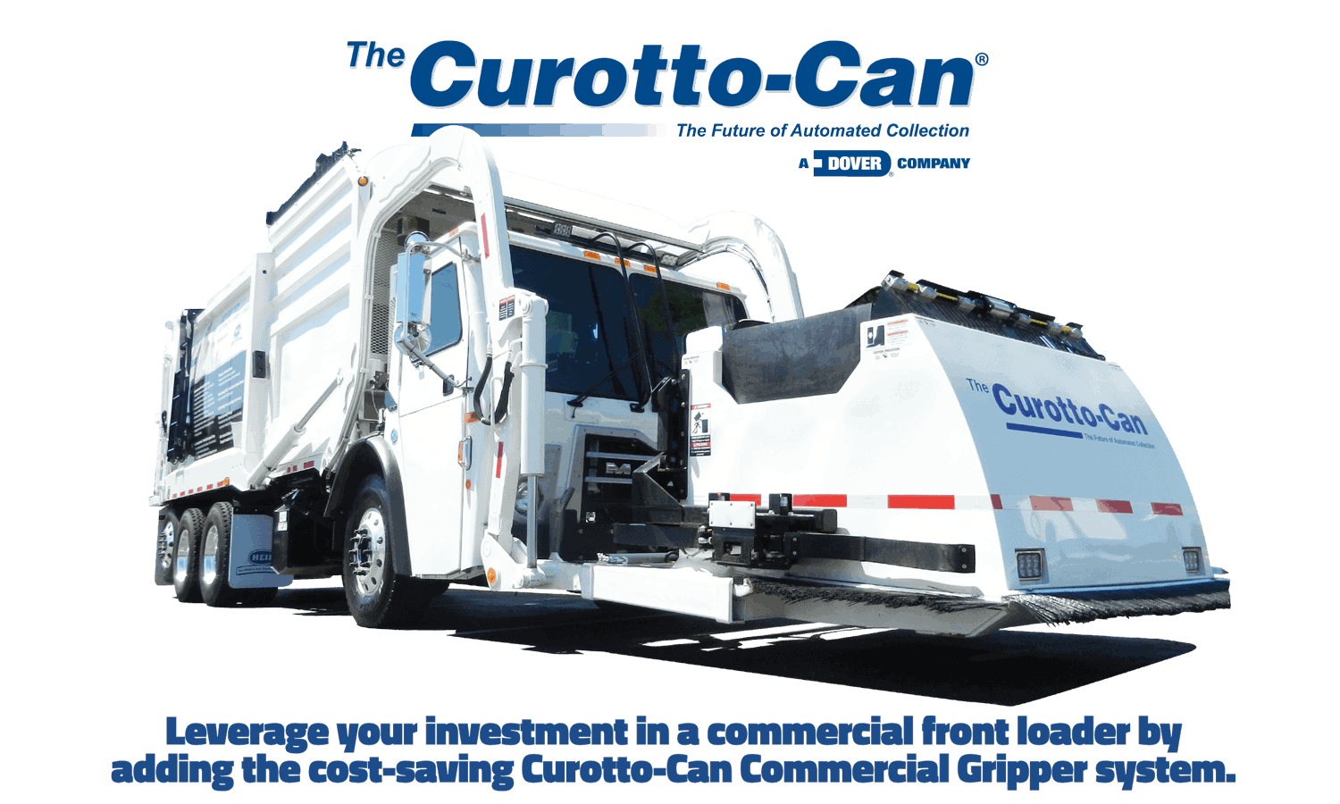 Curotto Commercial Gripper For Commercial Front Load Garbage Trucks