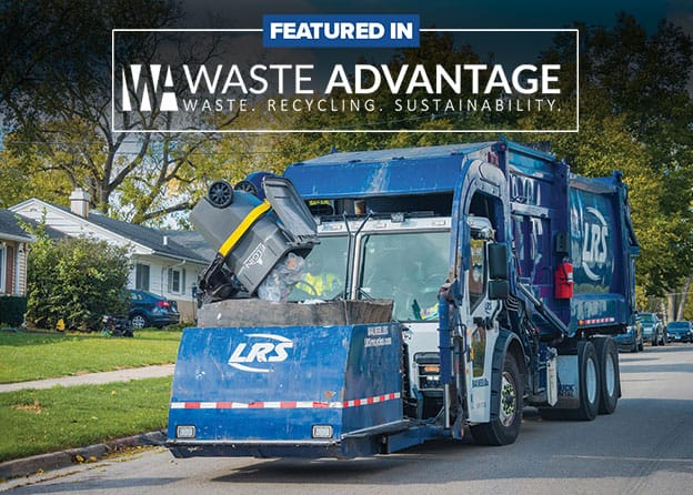 Curotto-Can Customer LRS Featured In Waste Advantage With Heil Automated Front Loaders